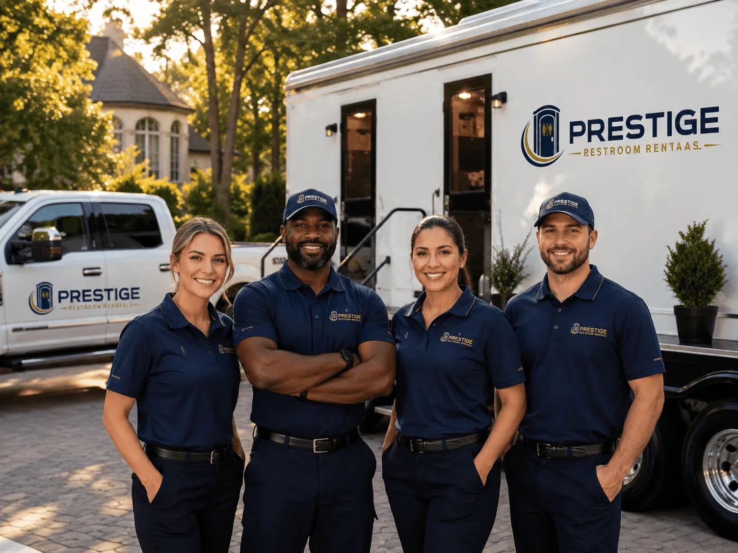 Trusted Luxury Portable Restrooms company in Waelder, TX